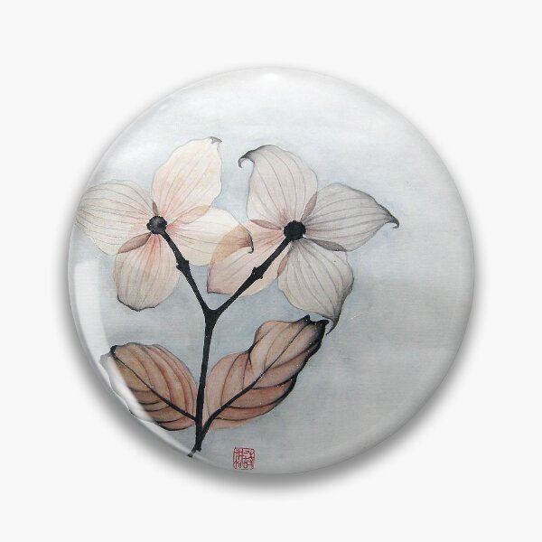 Item preview, Double flowers - Chinese painting designed and sold by shine21.