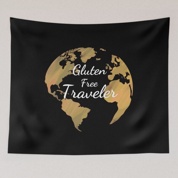 Item preview, Gluten free around the world designed and sold by GlutenFreeTee.