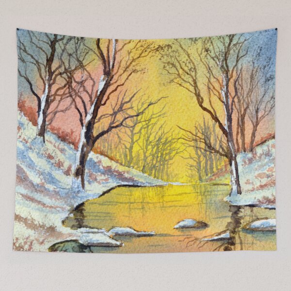 Item preview, The First Snow Of Winter designed and sold by William Holkham.