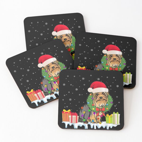 Item preview, Cute Yorkshire Terrier Christmas Tee Xmas Dog Lovers Gift +551 designed and sold by BrockSly.