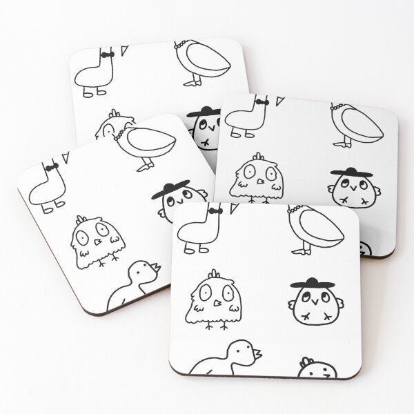 Item preview, fancy goose and friends designed and sold by carliemcinroy.