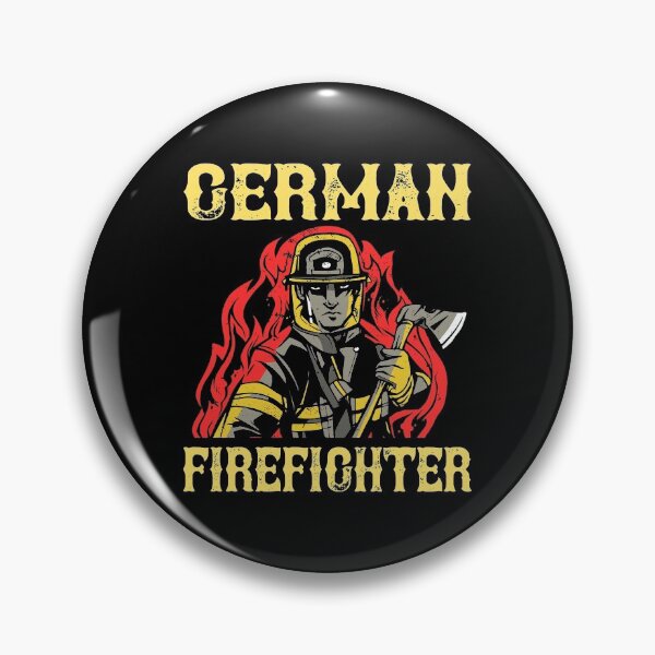 Item preview, German firefighter - fire brigade designed and sold by titanosdesign.