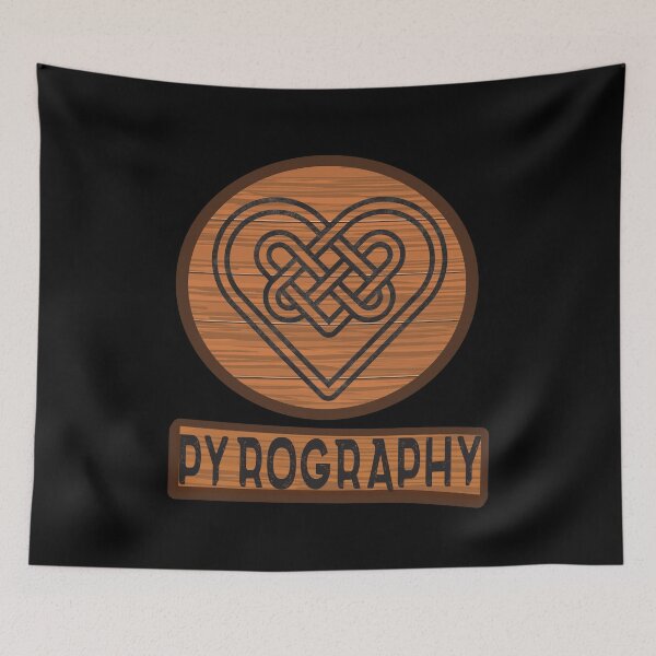 Item preview, Pyrography Woodburnig Branding Brenn designed and sold by MooonTees.
