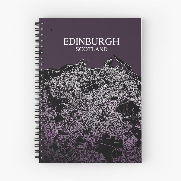 Item preview, Streets Of Scotland - Edinburgh (Colour - Purple) designed and sold by TSGart.