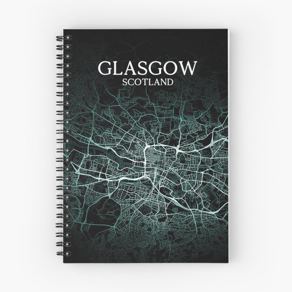 Item preview, Streets Of Scotland - Glasgow (Colour - Teal) designed and sold by TSGart.