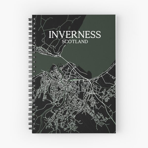 Item preview, Streets Of Scotland - Inverness (Colour - Green) designed and sold by TSGart.