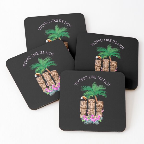 Item preview, Tropic Like it's Hot Design for dark tees designed and sold by Paula Helit.