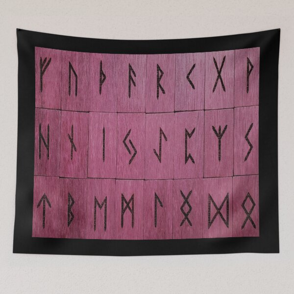 Item preview, Runes in Purple Heart Wood designed and sold by aginlow.