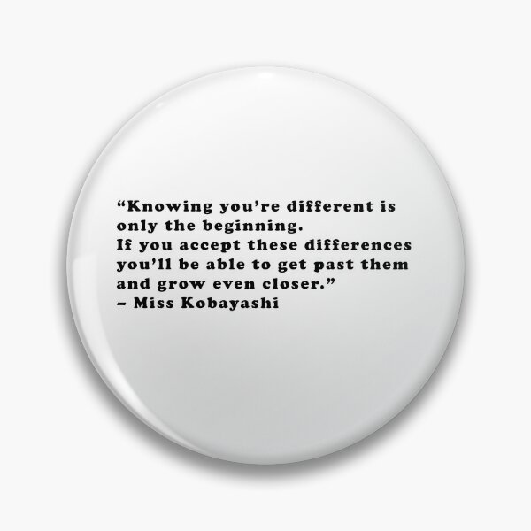 Item preview, Miss Kobayashi - Quote designed and sold by Epicanimequotes.