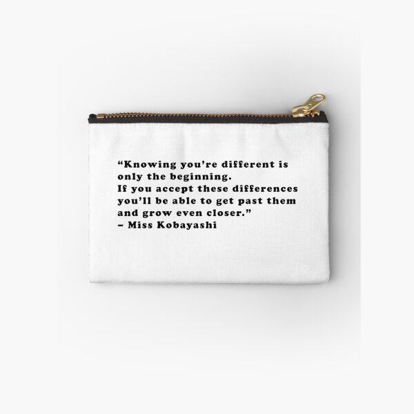 Item preview, Miss Kobayashi - Quote designed and sold by Epicanimequotes.