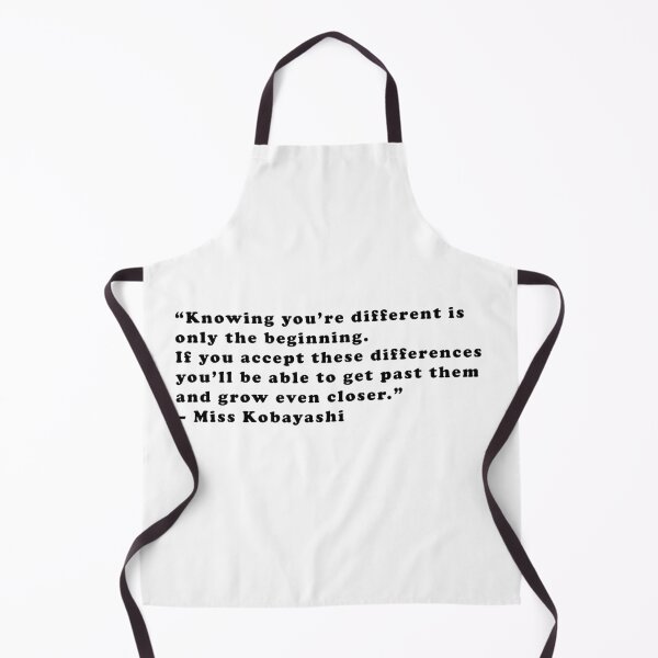 Item preview, Miss Kobayashi - Quote designed and sold by Epicanimequotes.