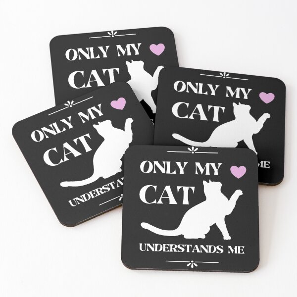 Item preview, Only My Cat Understands Me - Black Cat designed and sold by Pandoras-Boxx.