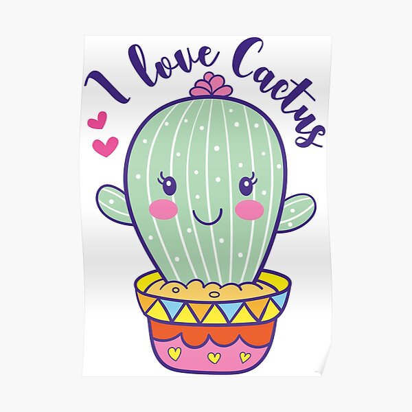 Download Cactus Svg Posters Redbubble