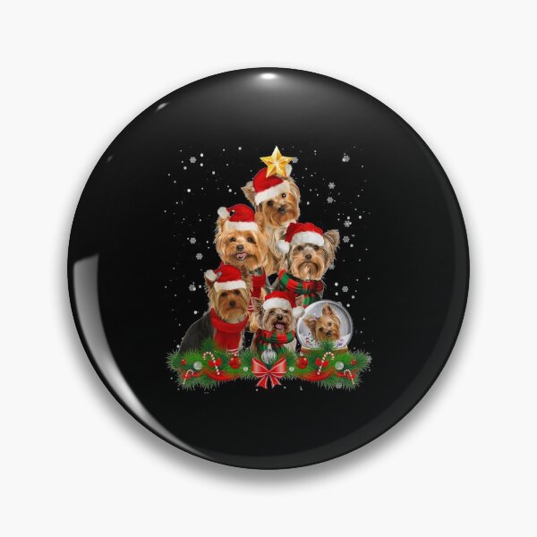 Item preview, Funny Yorkshire Terrier Dog Christmas Tree Gift designed and sold by BrockSly.