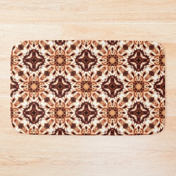 Item preview, Colorama fire pattern red orange brown designed and sold by Joie-et-Poesie.