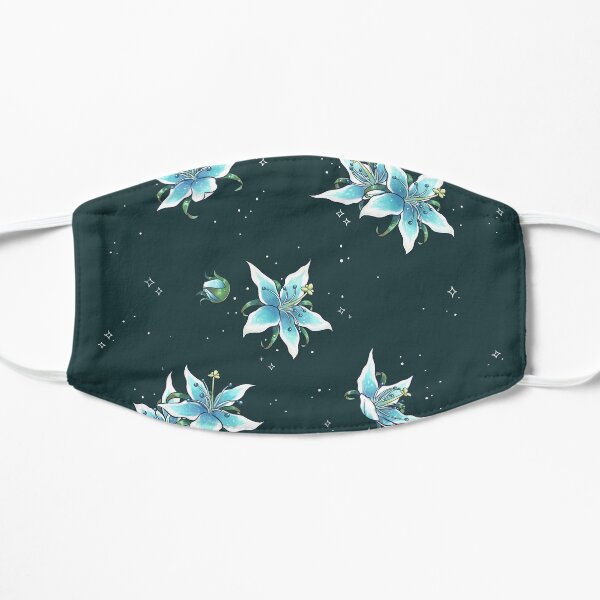 Silent Princess pattern Flat Mask
