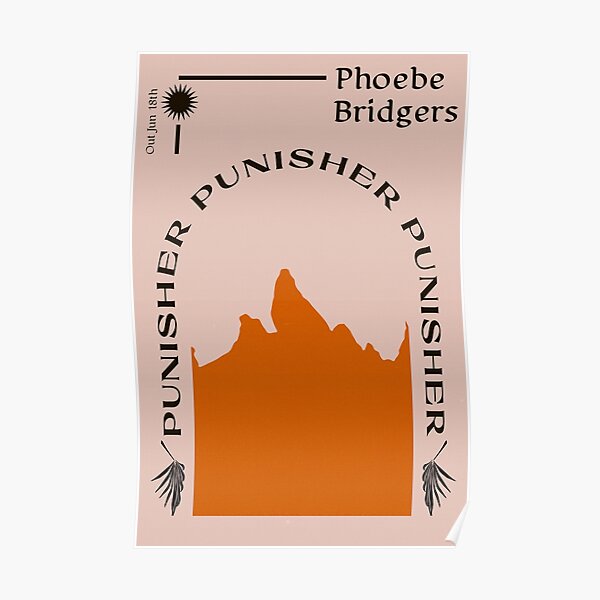 Phoebe Bridgers Punisher Poster