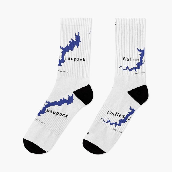 Item preview, Lake Wallenpaupack Pennsylvania with GPS coordinates  designed and sold by AnimalCreations.