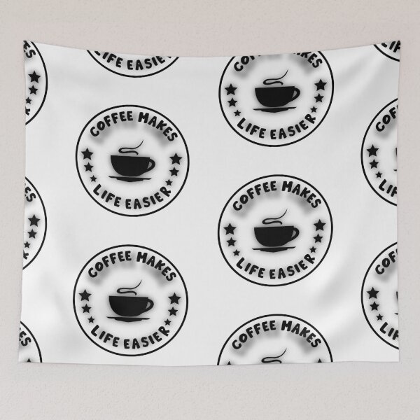Item preview, COFFEE MAKES LIFE EASIER designed and sold by noahs-shop.