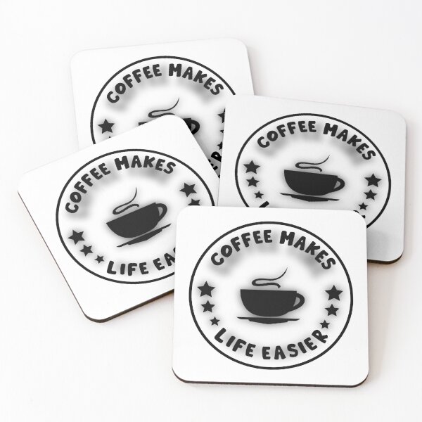 Item preview, COFFEE MAKES LIFE EASIER designed and sold by noahs-shop.