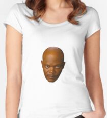 Samuel L. Jackson Women's Fitted Scoop T-Shirt