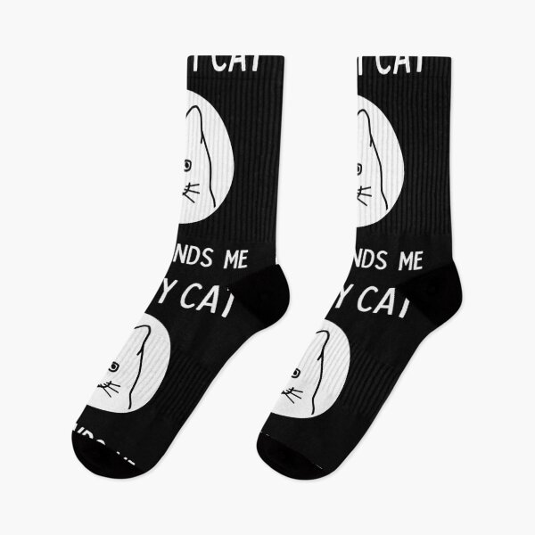 Item preview, Only My Cat Understands Me - Black Cat designed and sold by Pandoras-Boxx.