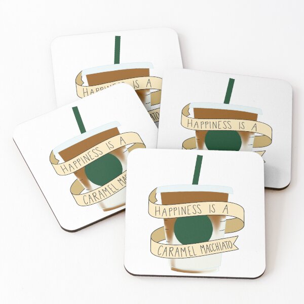 Item preview, La felicidad es un Caramel Macchiato designed and sold by pdaniels.