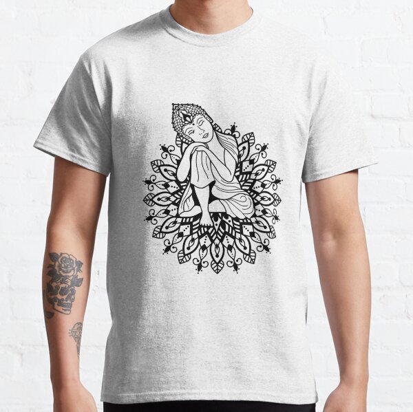 Mandala Buddha Love Spritirual believe in yourself Classic T-Shirt