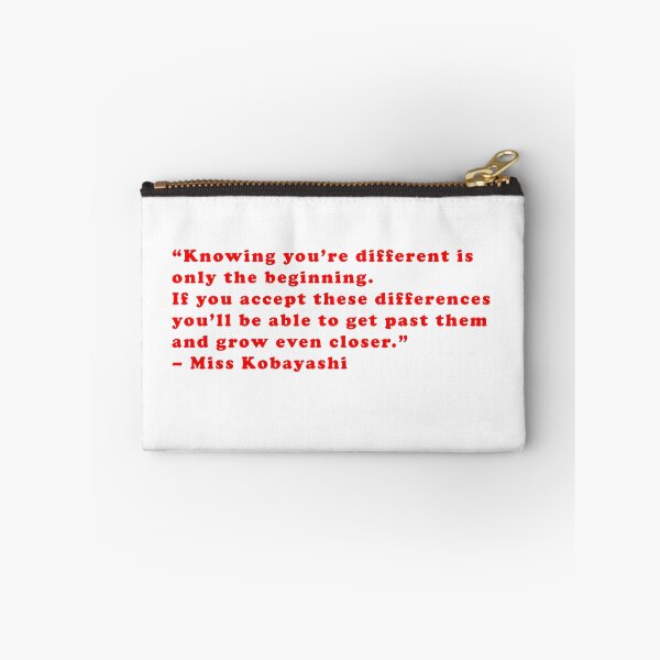 Item preview, Miss Kobayashi - Quote designed and sold by Epicanimequotes.