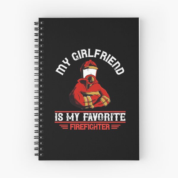 Item preview, My girlfriend is my favorite firefighter designed and sold by titanosdesign.
