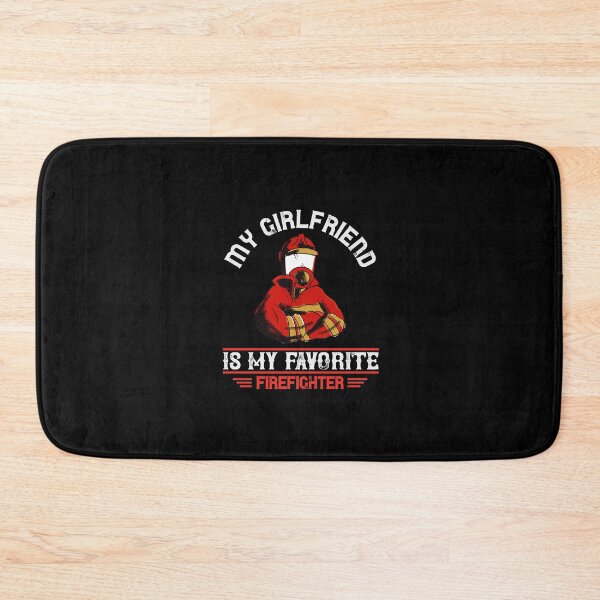 Item preview, My girlfriend is my favorite firefighter designed and sold by titanosdesign.