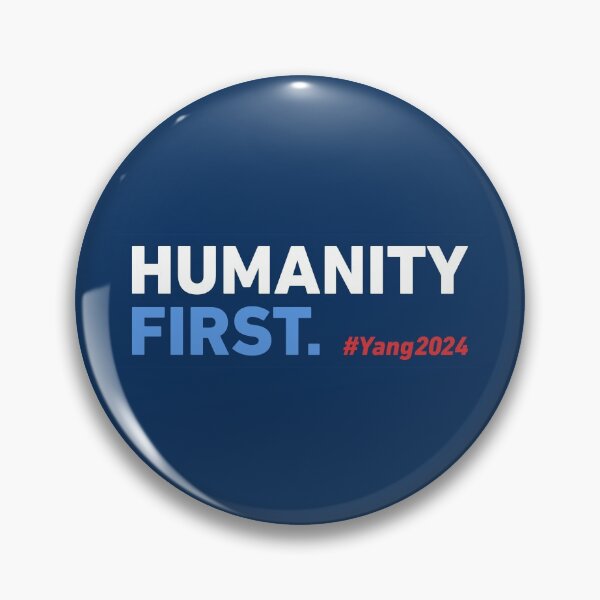 Item preview, Humanity First Andrew Yang 2024 designed and sold by hadicazvysavaca.