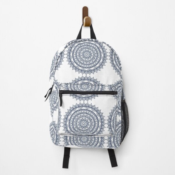 Item preview, Black floral mandala, Mandala Buddhism Ornament, Blue Mandala designed and sold by Bashar-Design.
