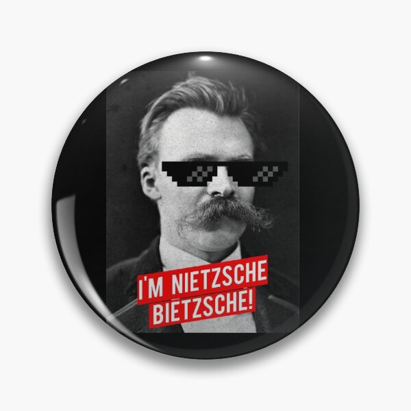 Item preview, I'M NIETZSCHE, BIETZSCHE! Funny Friedrich Nietzsche Quote designed and sold by Sutra-Lotus-Co.