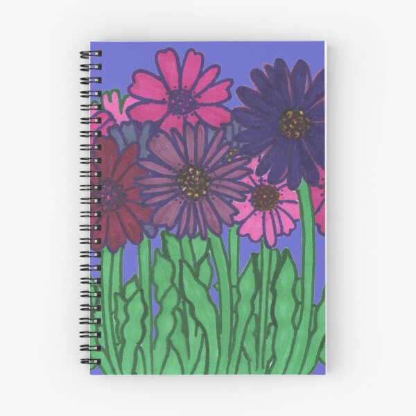 Item preview, Wild Weed Flowers on purple designed and sold by BelindaFuller.