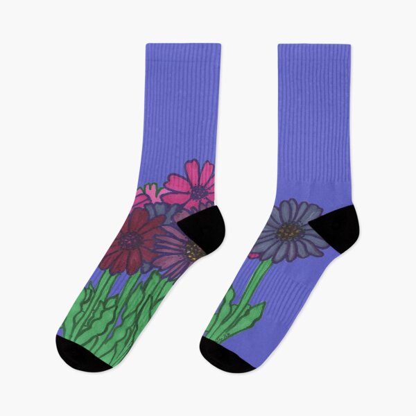 Item preview, Wild Weed Flowers on purple designed and sold by BelindaFuller.
