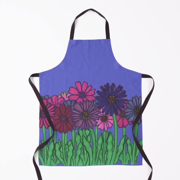 Item preview, Wild Weed Flowers on purple designed and sold by BelindaFuller.