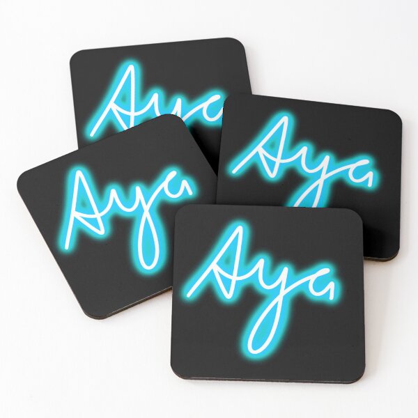 Item preview, Neon light sign Aya  designed and sold by chloesartworld.