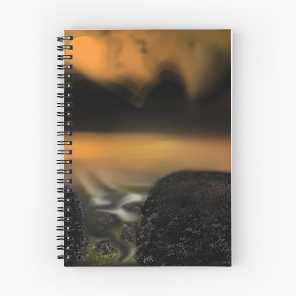 Item preview, volcano area scenery designed and sold by nahidreba.
