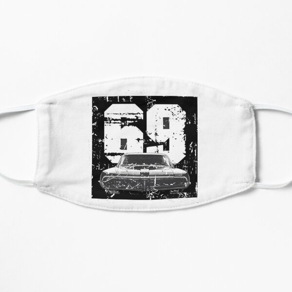 1969 Mercury Cougar Front View T Shirt Flat Mask