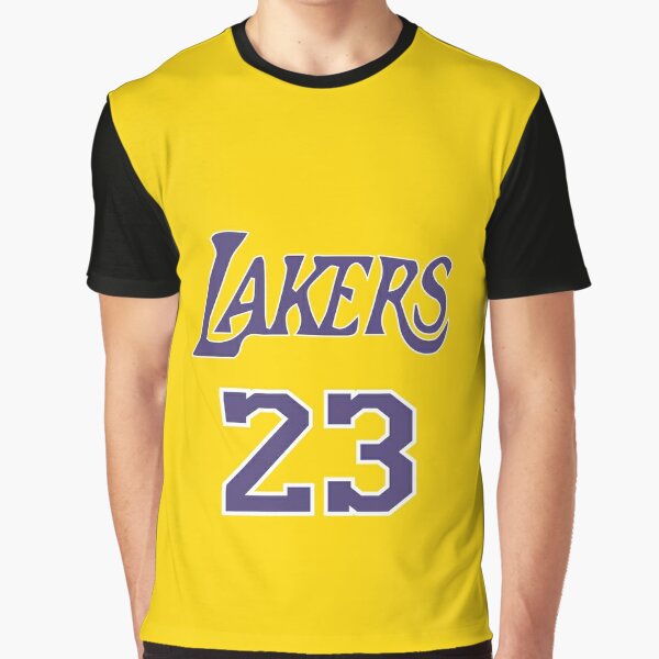 Lakers 23 Vintage T-Shirt Graphic T-Shirt Dress for Sale by DOITAWESOME