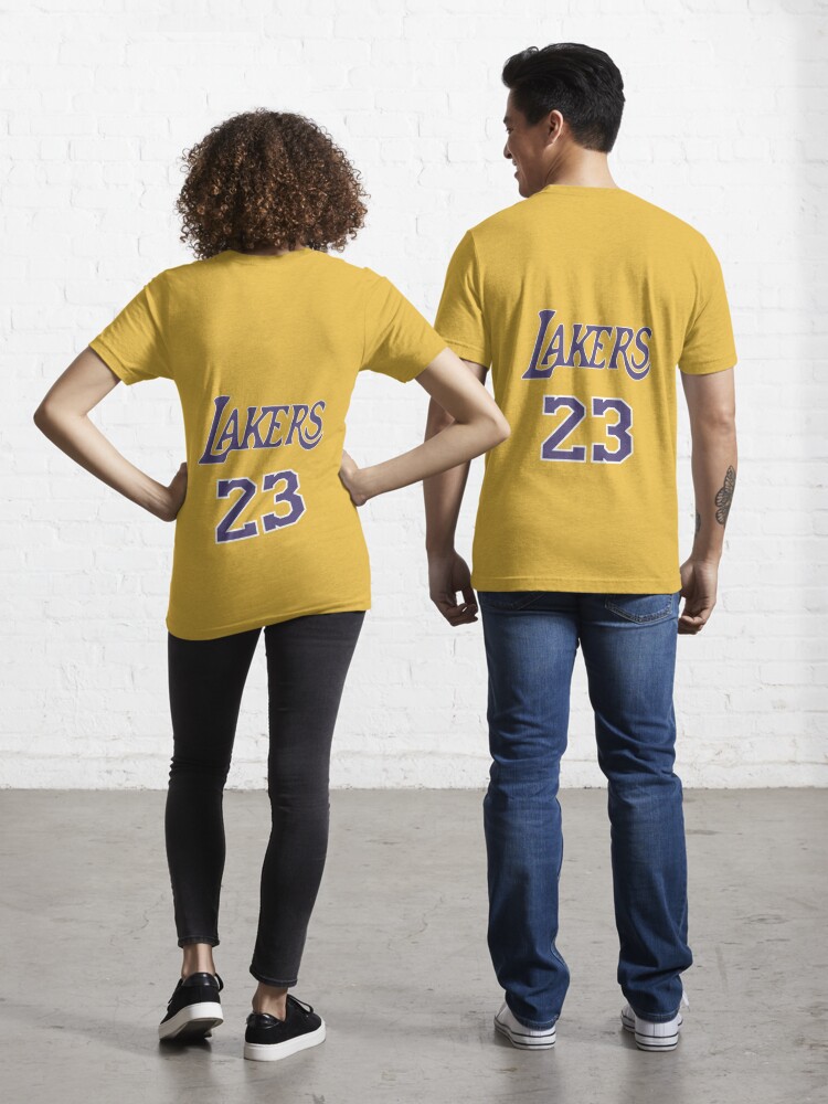 Lakers 23 Vintage T-Shirt Graphic T-Shirt Dress for Sale by DOITAWESOME