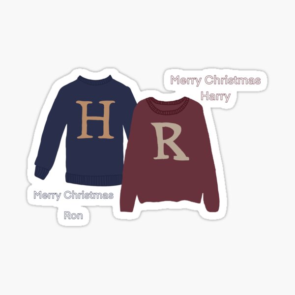 H R Sweaters Sticker By Sashawhiley Redbubble