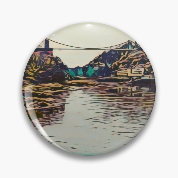 Item preview, Driftwood Floating Towards Clifton Suspension Bridge designed and sold by Frank-Vincent.