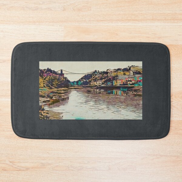 Item preview, Driftwood Floating Towards Clifton Suspension Bridge designed and sold by Frank-Vincent.