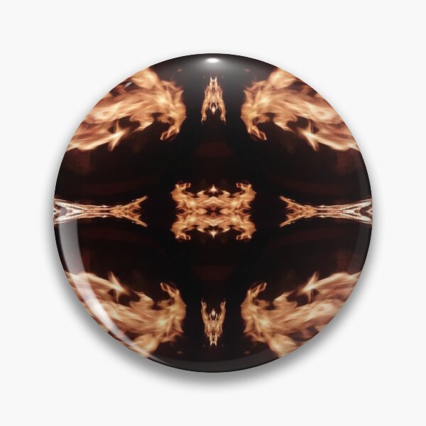 Item preview, Colorama fire pattern red orange brown designed and sold by Joie-et-Poesie.