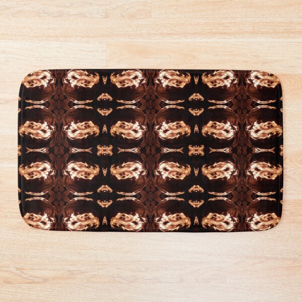 Item preview, Colorama fire pattern red orange brown designed and sold by Joie-et-Poesie.