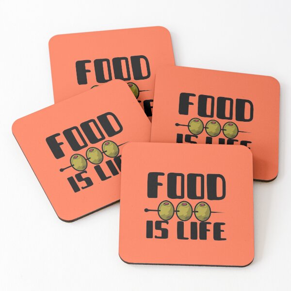 Item preview, Food is Life designed and sold by VBeesTees.