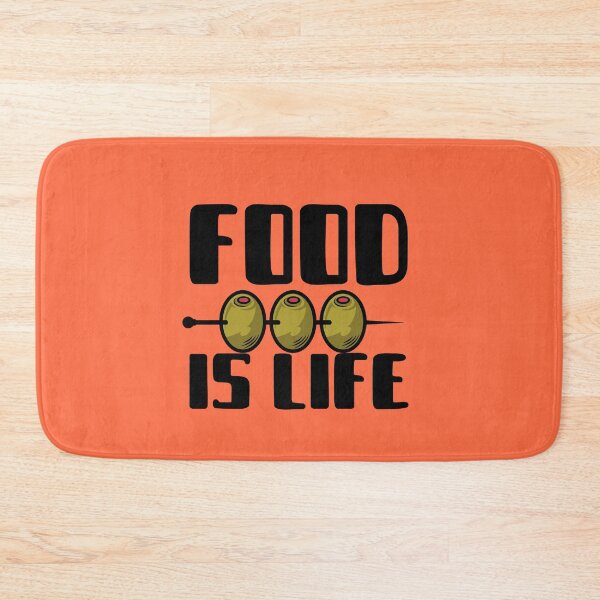 Item preview, Food is Life designed and sold by VBeesTees.