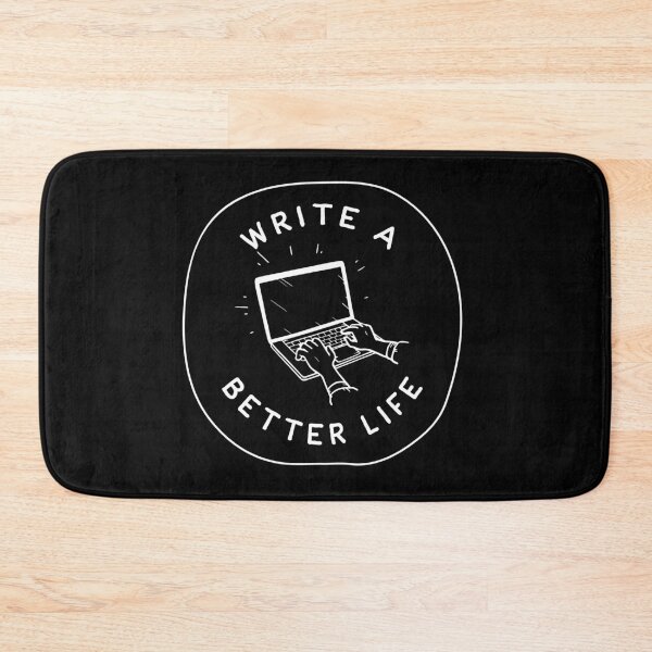 Item preview, Write a Better Life (Handrawn Circle) - White designed and sold by scriptblast.